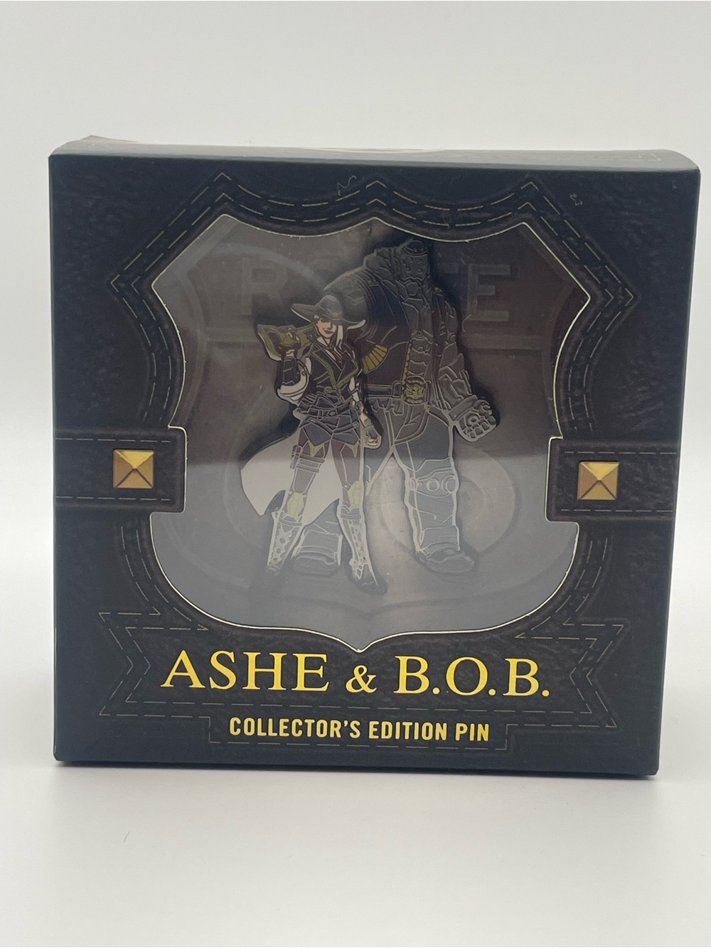 Ashe & Bob Collector Pin
